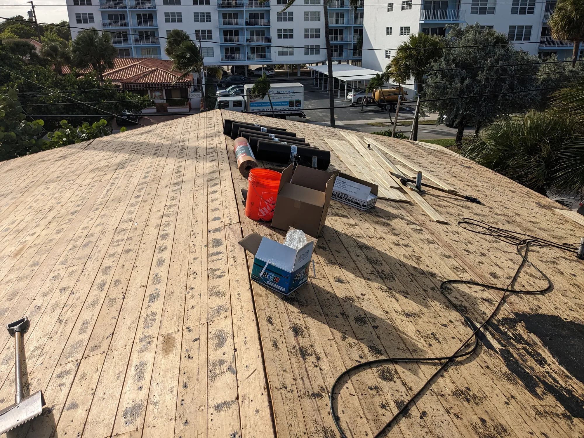 Standing seam metal roof by DR Construction & Roofing in South Florida